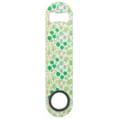 Wasserfarbenwald im Doodstyle Speedflaschenöffner (Vorderseite)