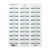 Wasserfarbenwald Rustikales Abenteuer Rückkehr (Vorne)