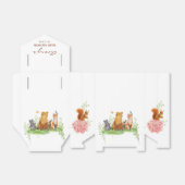 Wasserfarbenwald Tiere Baby Dusche Box Geschenkschachtel (Ungefaltet)