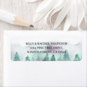 Wasserfarbenwaldadresse (Insitu)