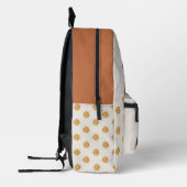 Wasserfarbenwaldlandschaft Niedliches Sonnenmuster Bedruckter Rucksack (Links)