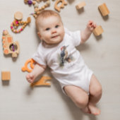 Wasserfarbenwaldspecht Baby Strampler