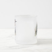 Wasserfarbenwaldspecht Mattglastasse (Mittel)