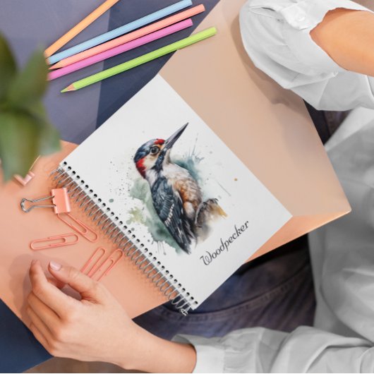 Wasserfarbenwaldspecht Planer