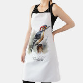 Wasserfarbenwaldspecht Schürze (InSitu)