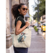 Wasserfarbenwaldspecht Tragetasche