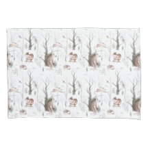 Wasserfarbenwaldtiere