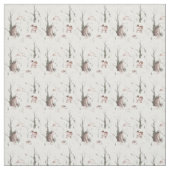 Wasserfarbenwaldtiere Stoff (Muster)