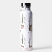 Wasserfarbenwaldtiere Trinkflasche (Rechts)