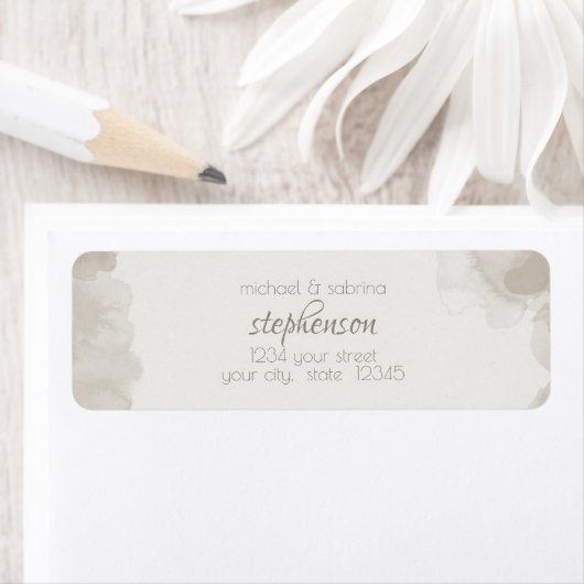 Wasserfarbenwash im Pilz durch die BarefootBride™ (Insitu)