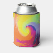 Wasserfarbenwelle - Kann kühlen Dosenkühler (Kanne Rückseite)