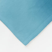 Wasserfarbenwellen Fleecedecke (Ecke)