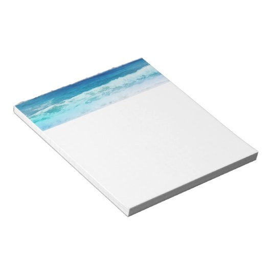 Wasserfarbenwellen Notizblock (angewinkelt)