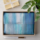 Wasserfarbenwellen Seidenpapier (Geschenk)