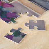 Wasserfarbenwelt Santorini Griechische Insel Puzzle (Seite)