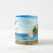 Wasserfarbenwelt Tasse (Zentrum)