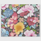 Wasserfarbenwiese Bliss Geschenkpapier (Flach)