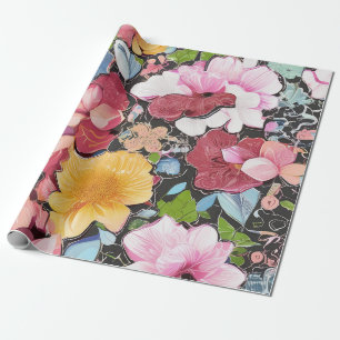 Wasserfarbenwiese Bliss Geschenkpapier