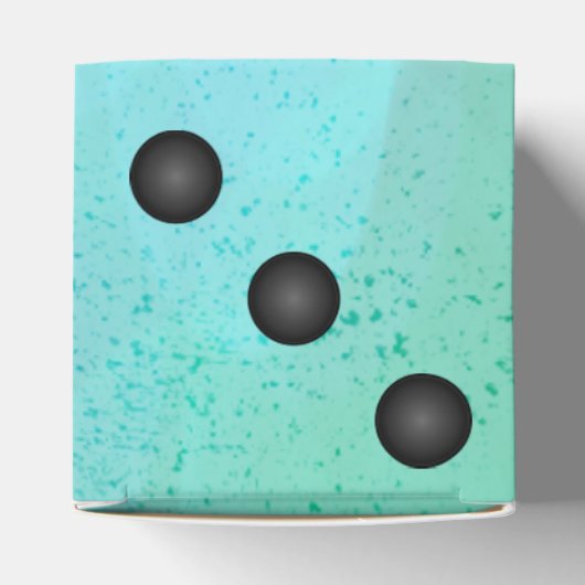 Wasserfarbenwürfel oder Die Hochzeitsparty Gefälli Geschenkschachtel (Oben)