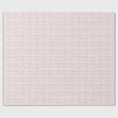 Wasserfarbenzähne Geschenkpapier (Flach)