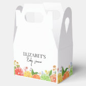 Wasserfarbenzitrus Kleine Süsse Kinderdusche Geschenkschachtel (Geöffnet)