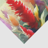 Wasserfarbfeld Blume-Celosia (C) Seidenpapier (Ausschnitt)