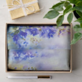 Wasserfarbfeld Blume-Delphinium (D) Seidenpapier (Geschenk)