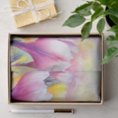 Wasserfarbfeld Blume-Krokus (D) Seidenpapier (Geschenk)