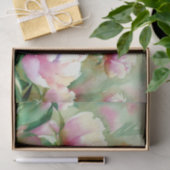 Wasserfarbfeld Blume-Peony (A) Seidenpapier (Geschenk)