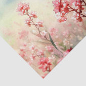 Wasserfarbfeld Blume-Waxblume (D) Seidenpapier (Ausschnitt)