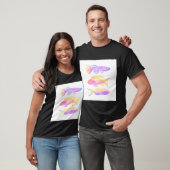 Wasserfarbfisch T-Shirt (Unisex)