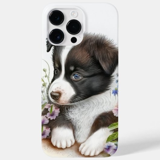 WASSERFARBGRENZHUNDE Case-Mate iPhone HÜLLE (Rückseite)