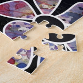 Wasserfarbhintergrund Puzzle (Seite)