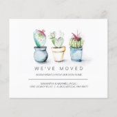 Wasserfarbige gepunktete Pflanze verschieben Flyer (Vorne)