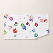 Wasserfarbige Kittpfähle Handtuch (Handtuch)