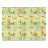 Wasserfarbige Pilzverglasung Tischdecke (Vorderseite (Horizontal))