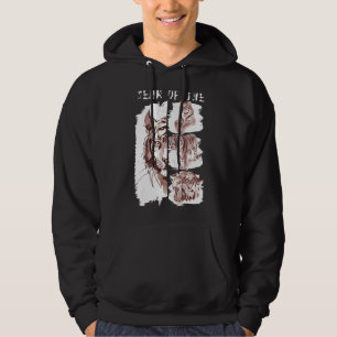 Wasserfarbiger Tiger Kopf 2022 Jahr des Tiger Zodi Hoodie
