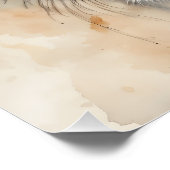 Wasserfarbiges Cougar 5 Poster (Ecke)