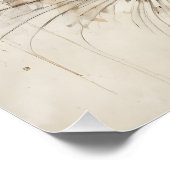 Wasserfarbiges Cougar 7 Poster (Ecke)