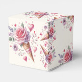 Wasserfarbiges Eiscreme-Brautparty Geschenkschachtel (Rückseite)