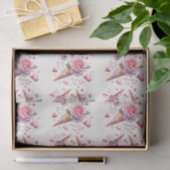 Wasserfarbiges Eiscreme-Brautparty Seidenpapier (Geschenk)