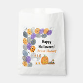 Wasserfarbiges Halloween-KostümParty Geschenktütchen (Vorderseite)