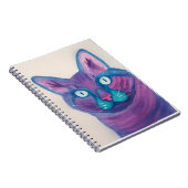 Wasserfarbkatze Notizblock (Rechte Seite)