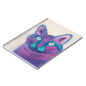 Wasserfarbkatze Notizblock (Linke Seite)