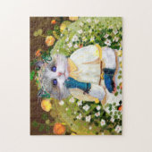 Wasserfarbkatze Puzzle (Vertikal)