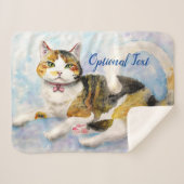 Wasserfarbkatze Sherpadecke (Vorderseite (Horizontal))