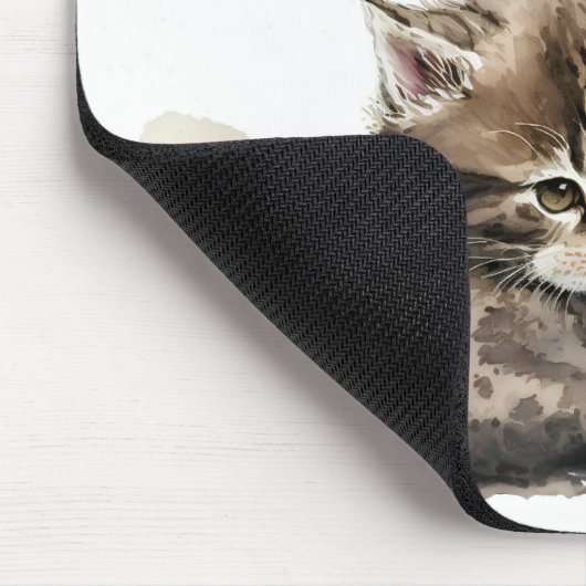 Wasserfarbkitten Mousepad (Ecke)