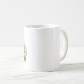 Wasserfarbkraut Thyme Rosemary Sage Pflanze Pot Kaffeetasse (VorderseiteRechts)
