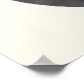 Wasserfarbkreise des Mitteljahrhunderts Poster (Ecke)