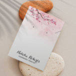 Wasserfarbkreuz Blossom Erringung der Kette Anzeig<br><div class="desc">Aquarellfarben Kirschblossom Schmuck mit Necklace Display Cards.</div>